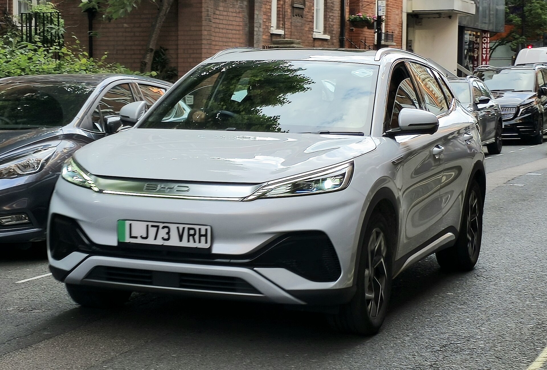 BYD Atto 3 gövde tasarımının yakından görünümü