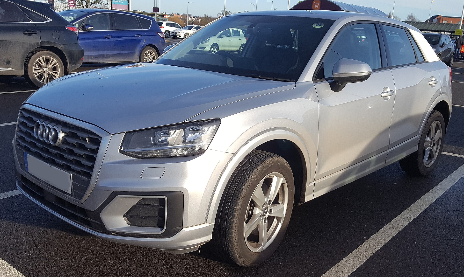 Audi Q2 1.4 TFSI Sport önden görünüm