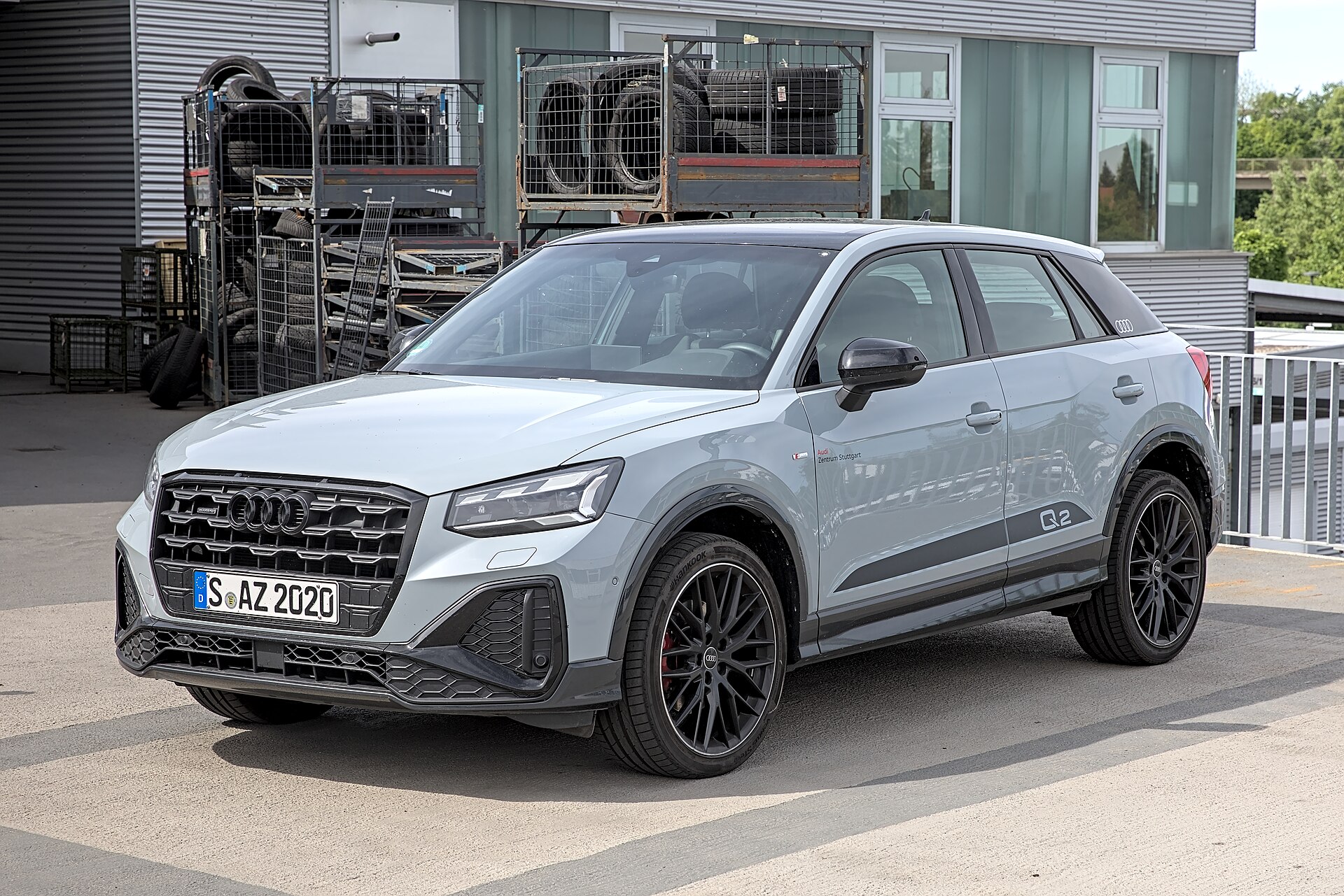 Makyajlı Audi Q2 önden görünüm