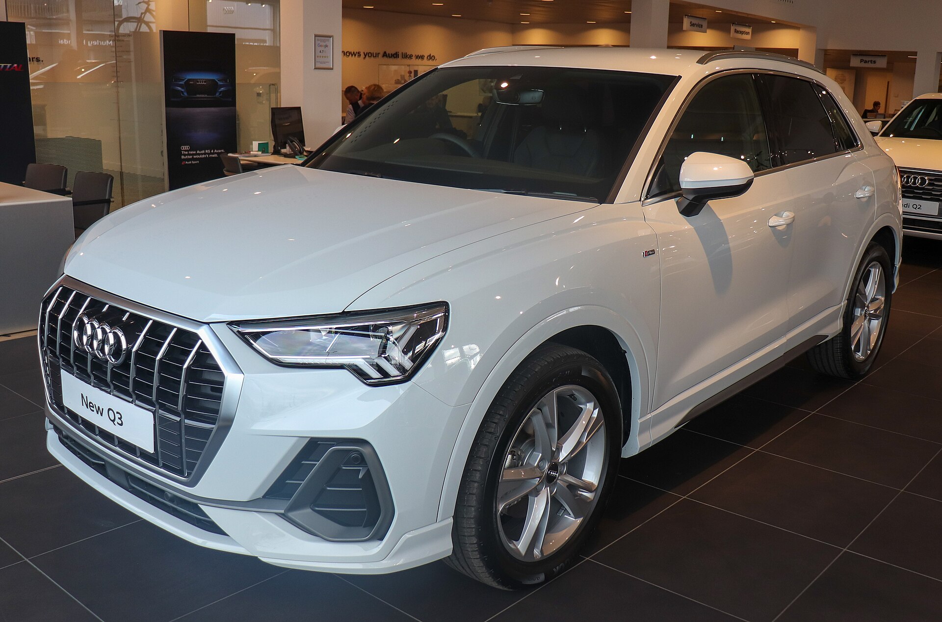 Audi Q3 F3 35 TFSI önden görünüm