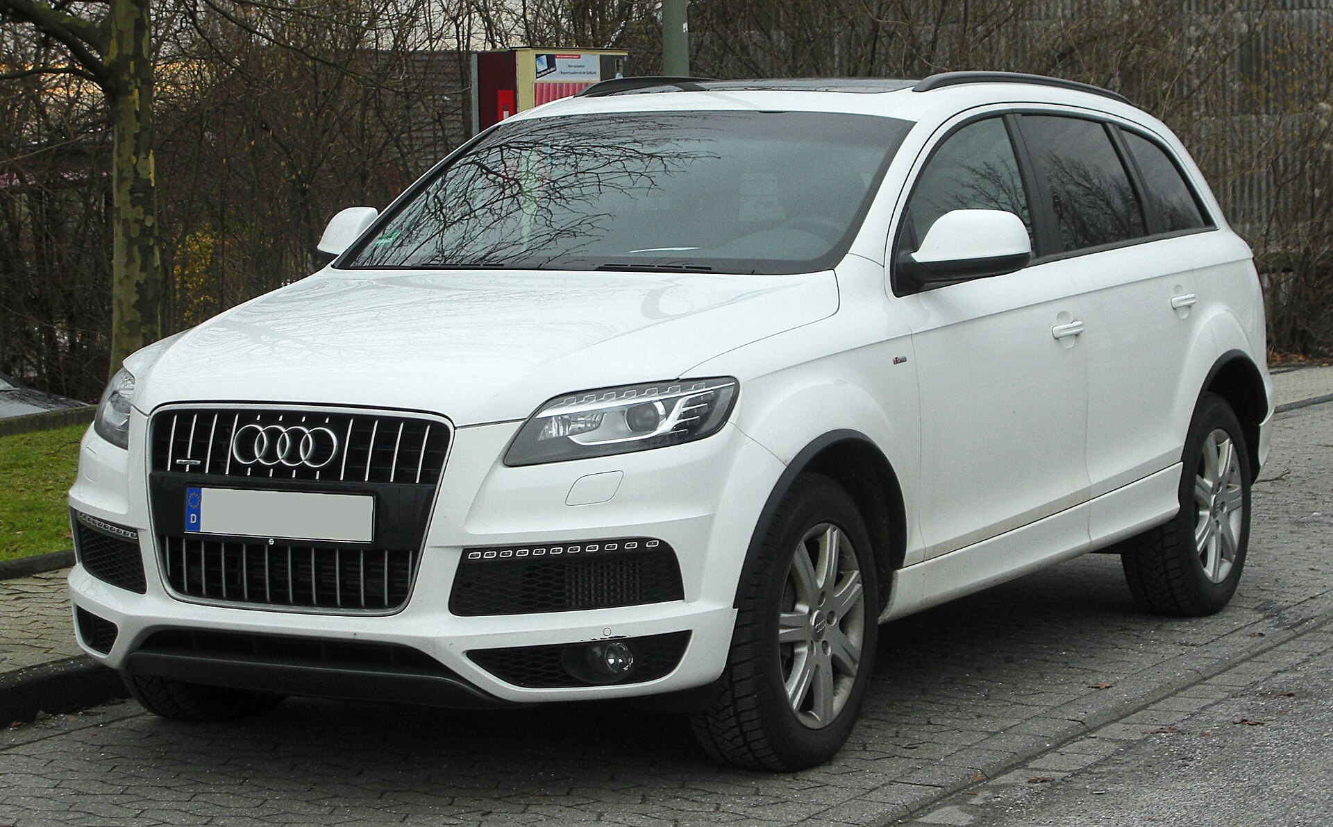 Makyajlı Audi Q7 4L ön tasarımı
