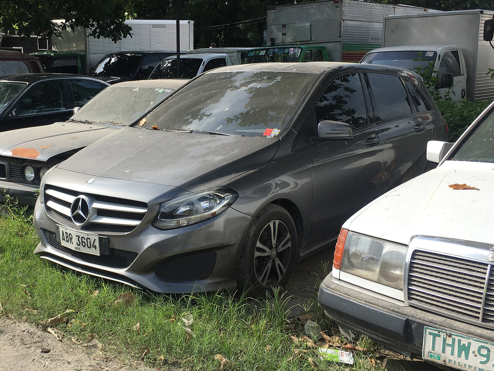 Makyajlı dönem Mercedes-Benz B-Serisi W246