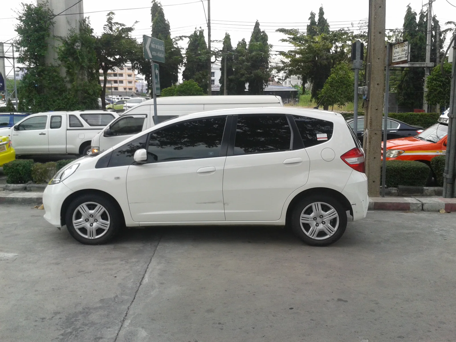 Honda Jazz (GE) side