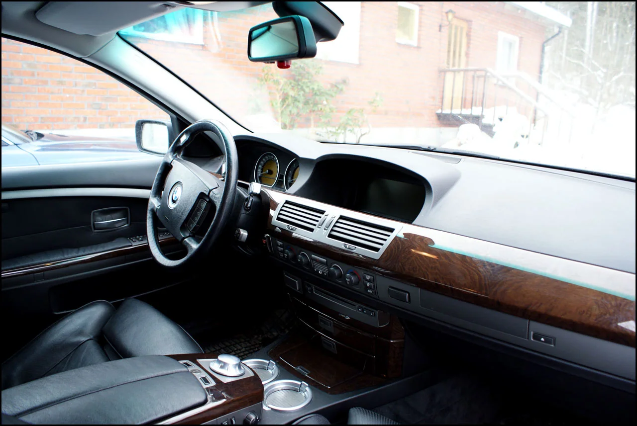 BMW E65 ilk nesil iDrive ve ön konsol