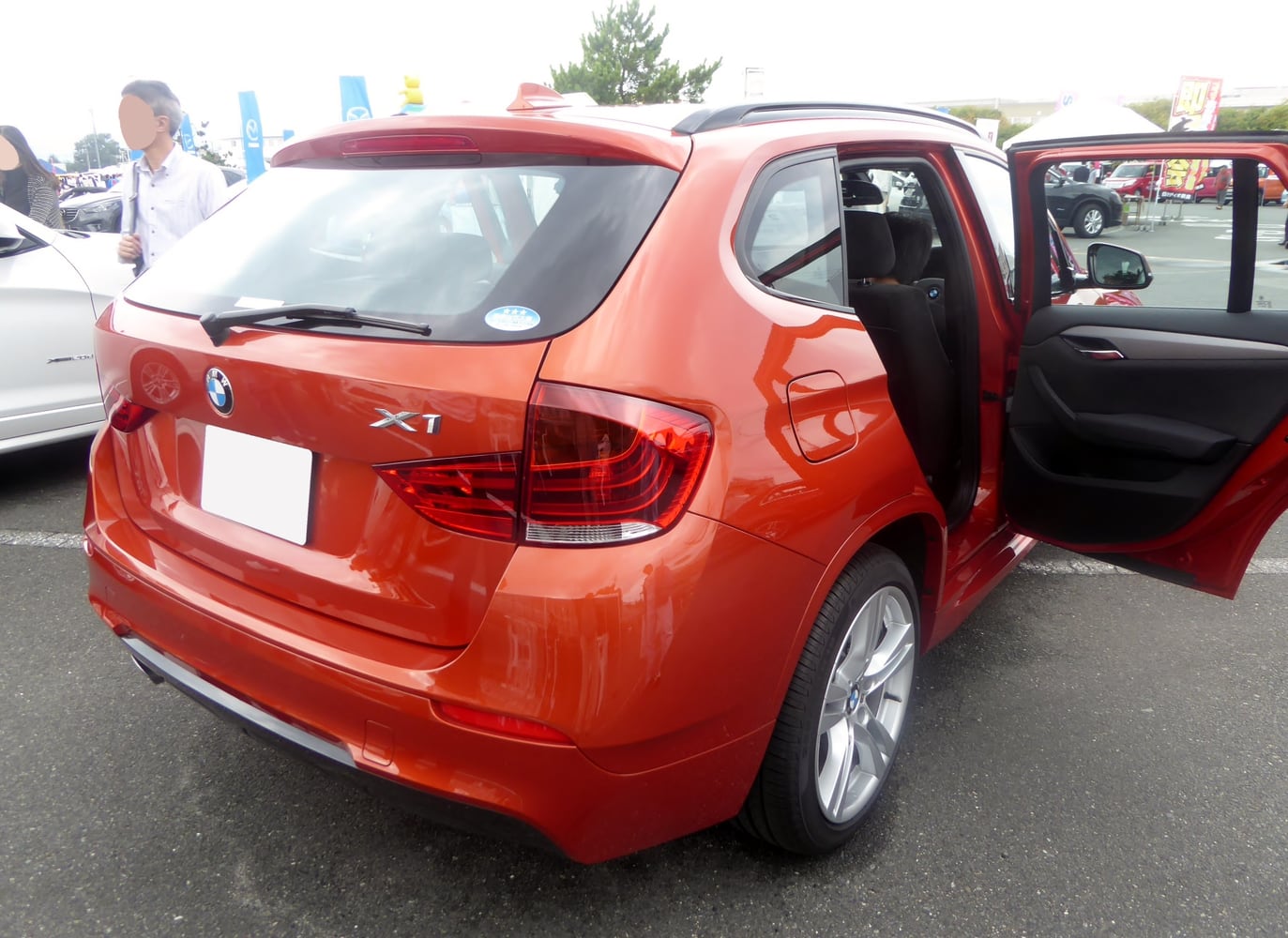 BMW X1 E84 M Sport paketli arka görünüm