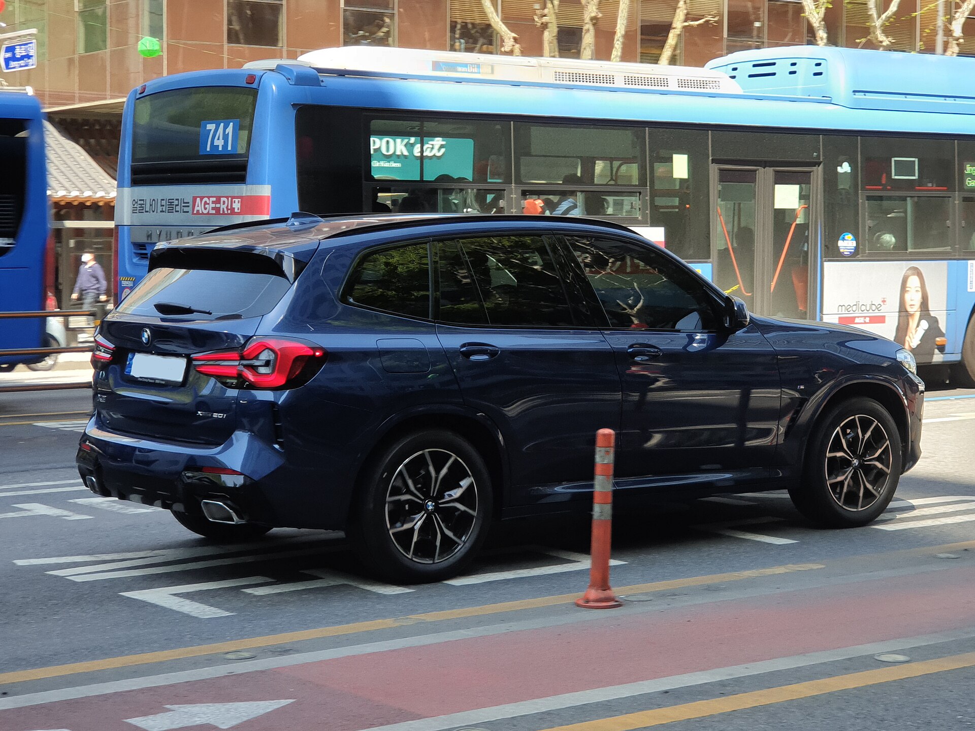 BMW X3 G01 LCI M Sport arka görünüm