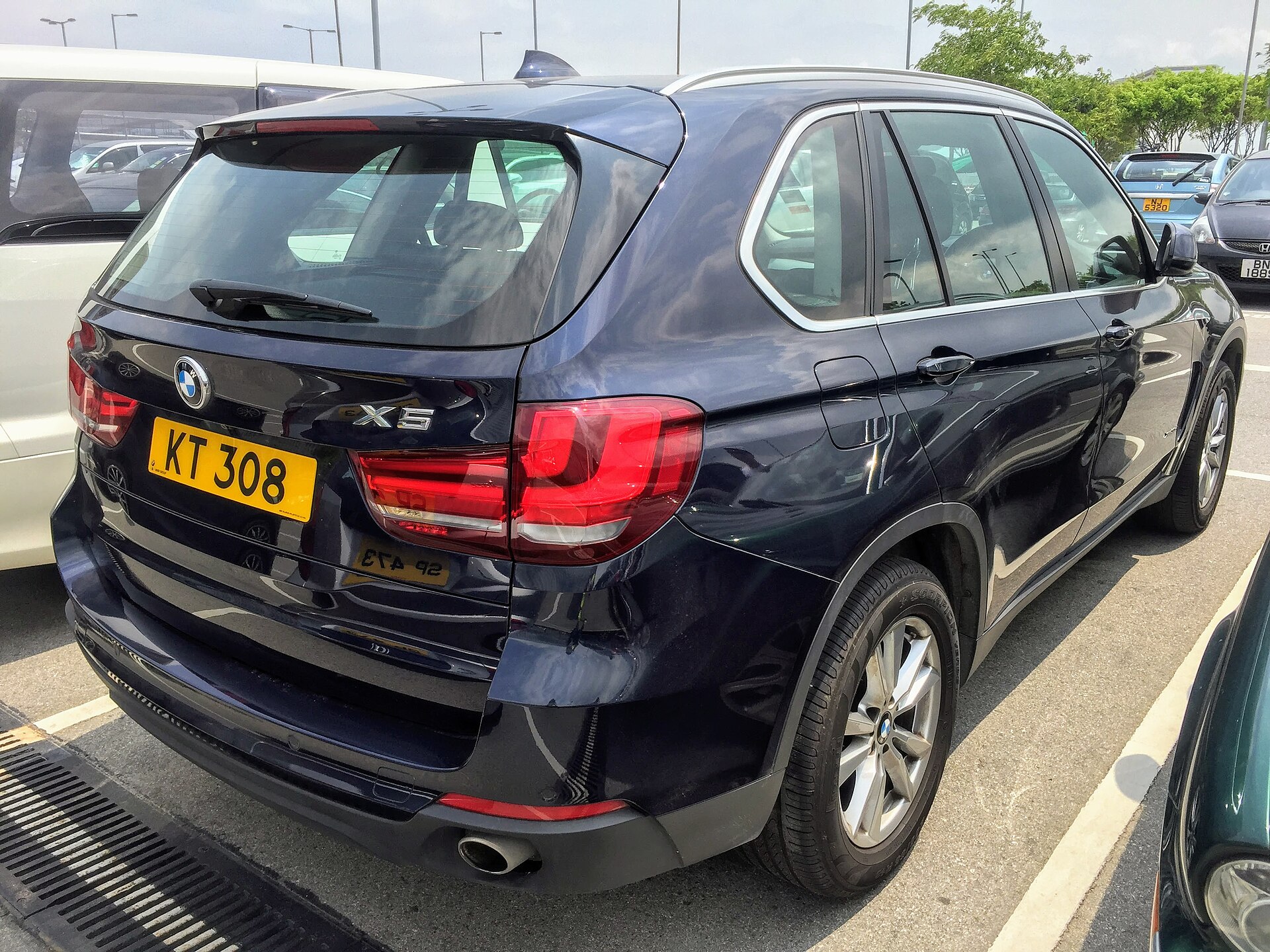 BMW X5 F15 arka görünüm