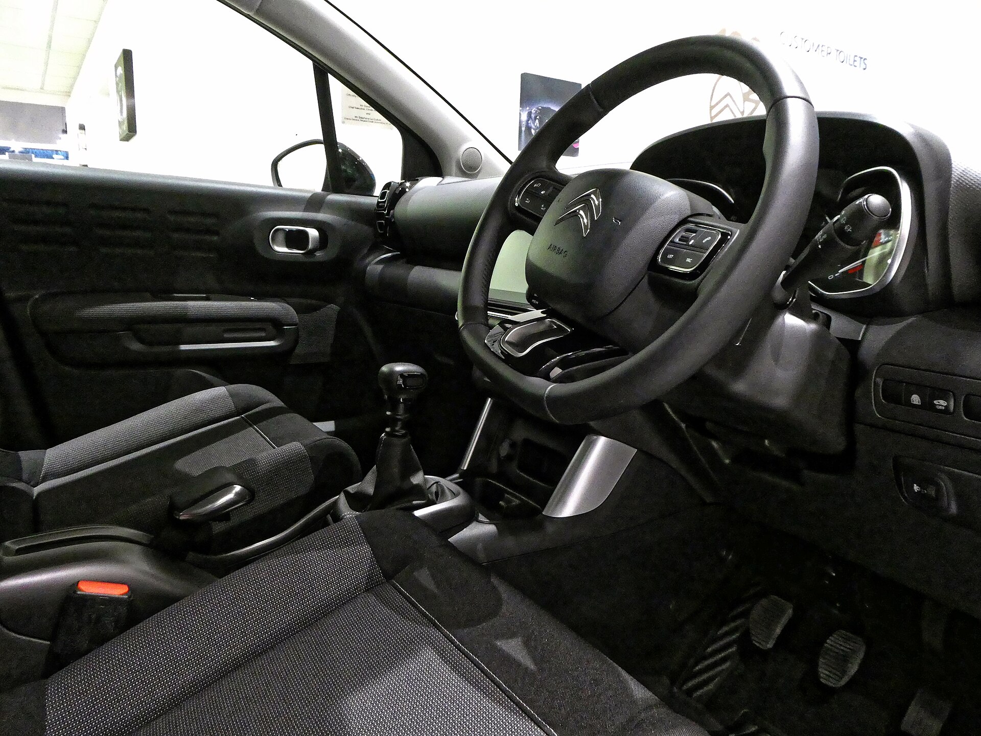 C3 Aircross A88 kokpit ve orta ekran