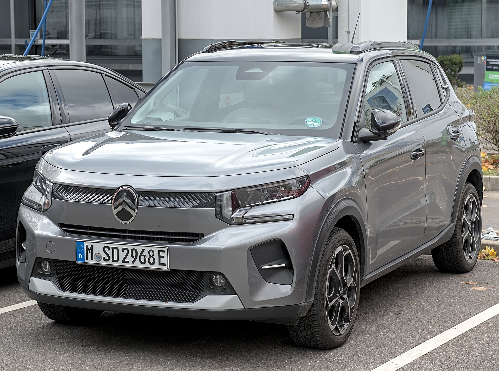 Citroën ë-C3 gövde yan ve arka tasarım ayrıntısı