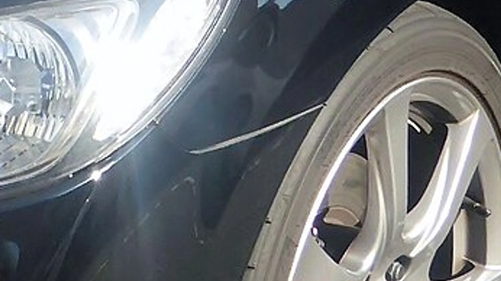 Honda Civic FD6 far ve ön yüz ayrıntısı