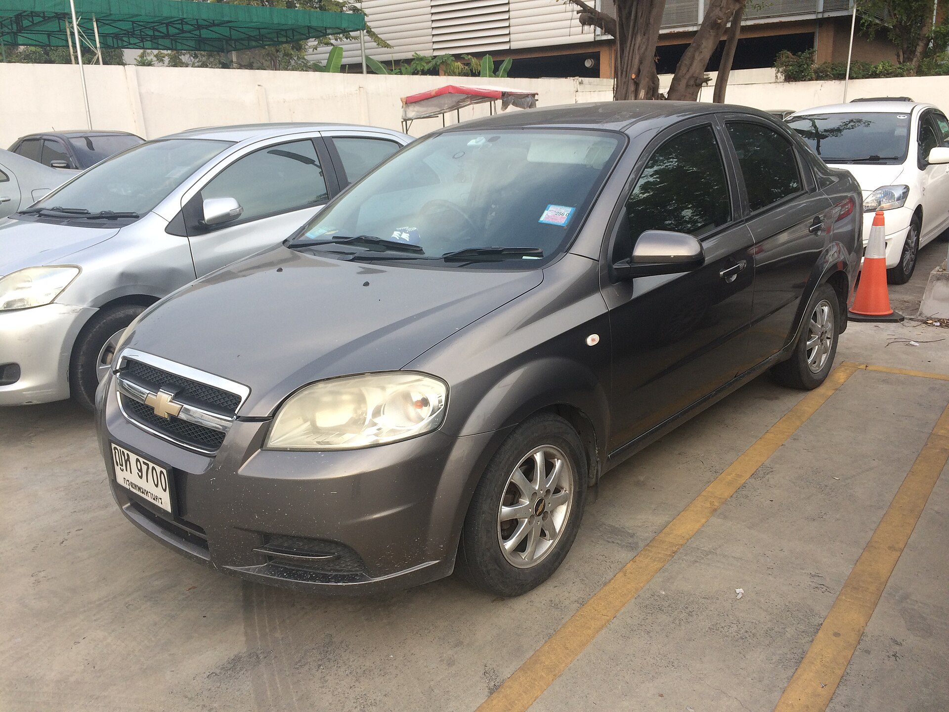Makyajlı Chevrolet Aveo T250 sedan önden görünüm