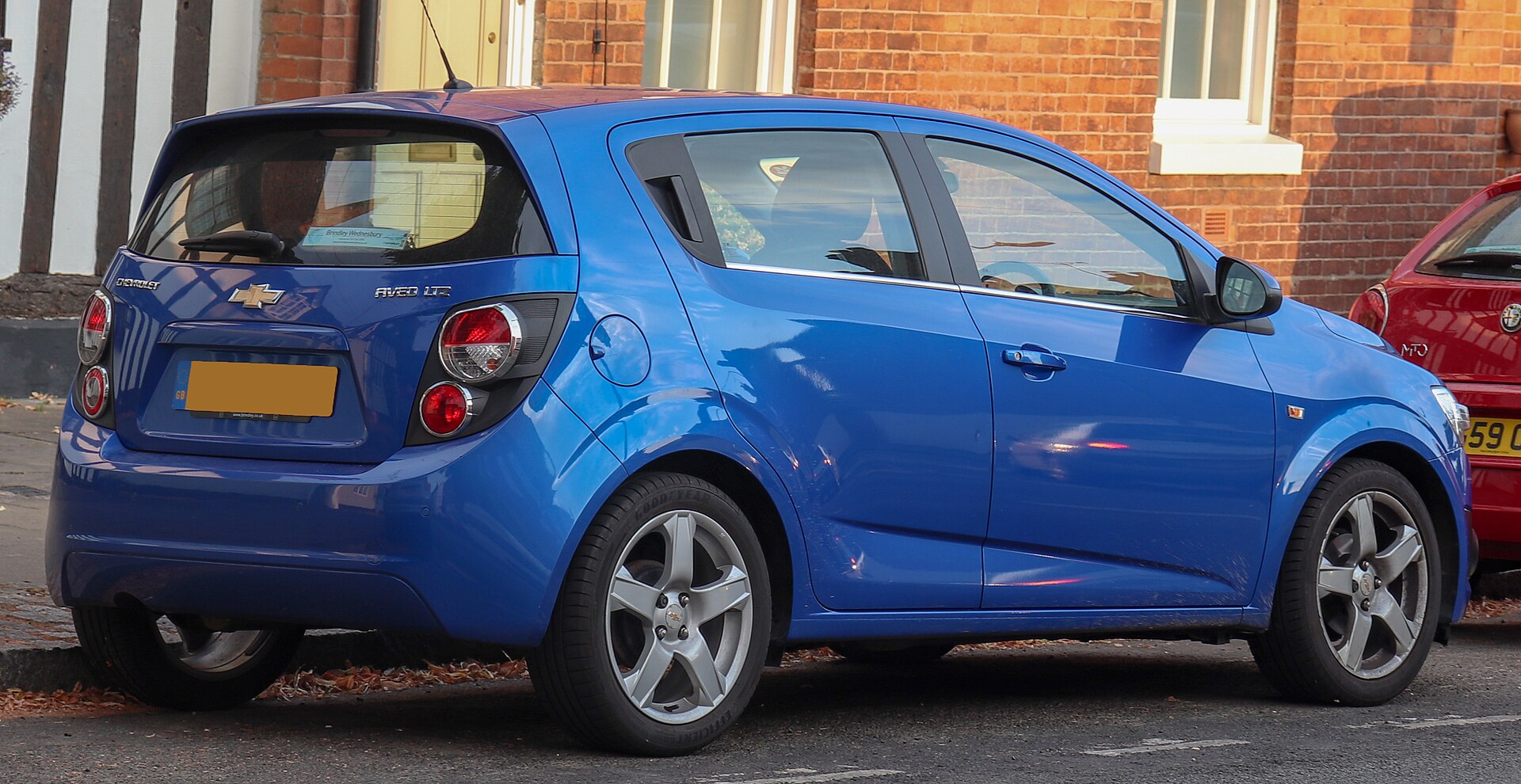 2012 Chevrolet Aveo T300 arka tasarım