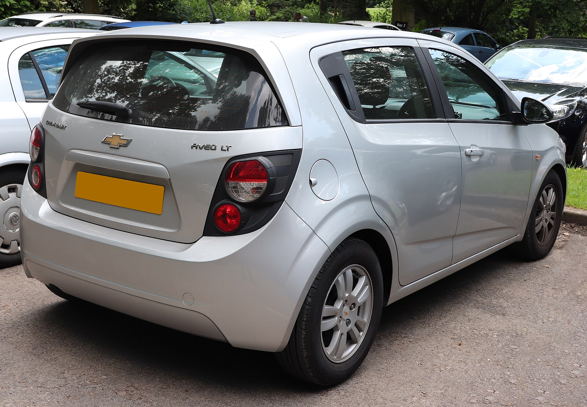 2013 Chevrolet Aveo T300 LT arka görünümü