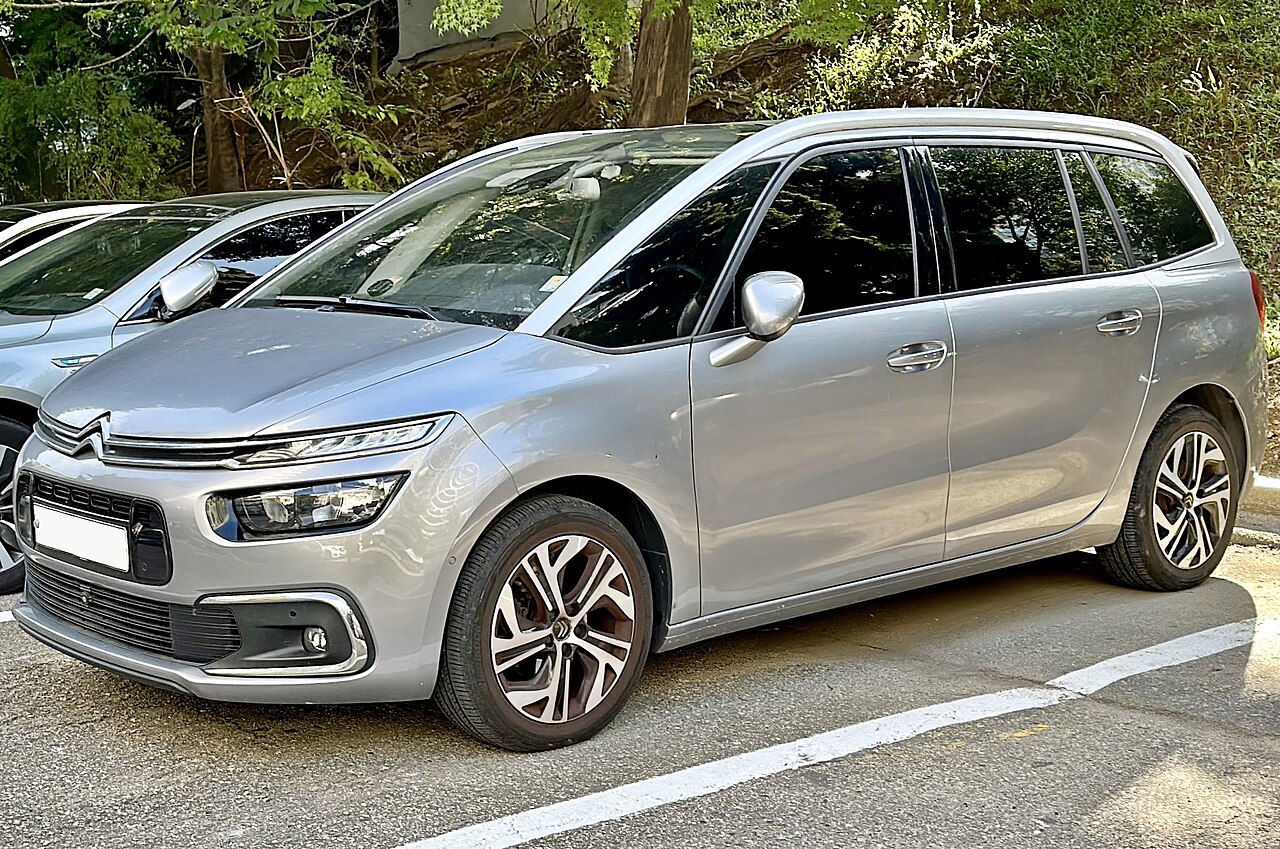 Makyajlı Citroën C4 Picasso II dış görünüşü