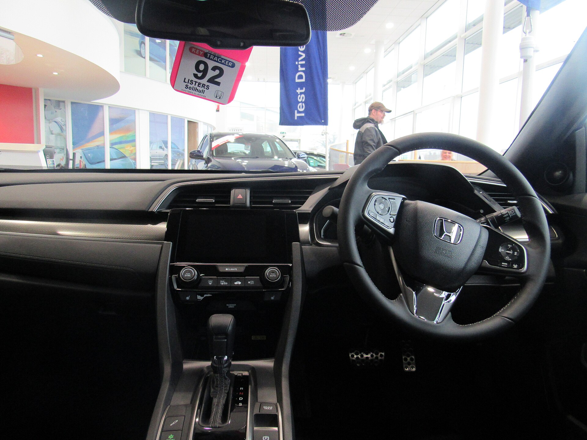 2017 Honda Civic onuncu nesil kabin içi