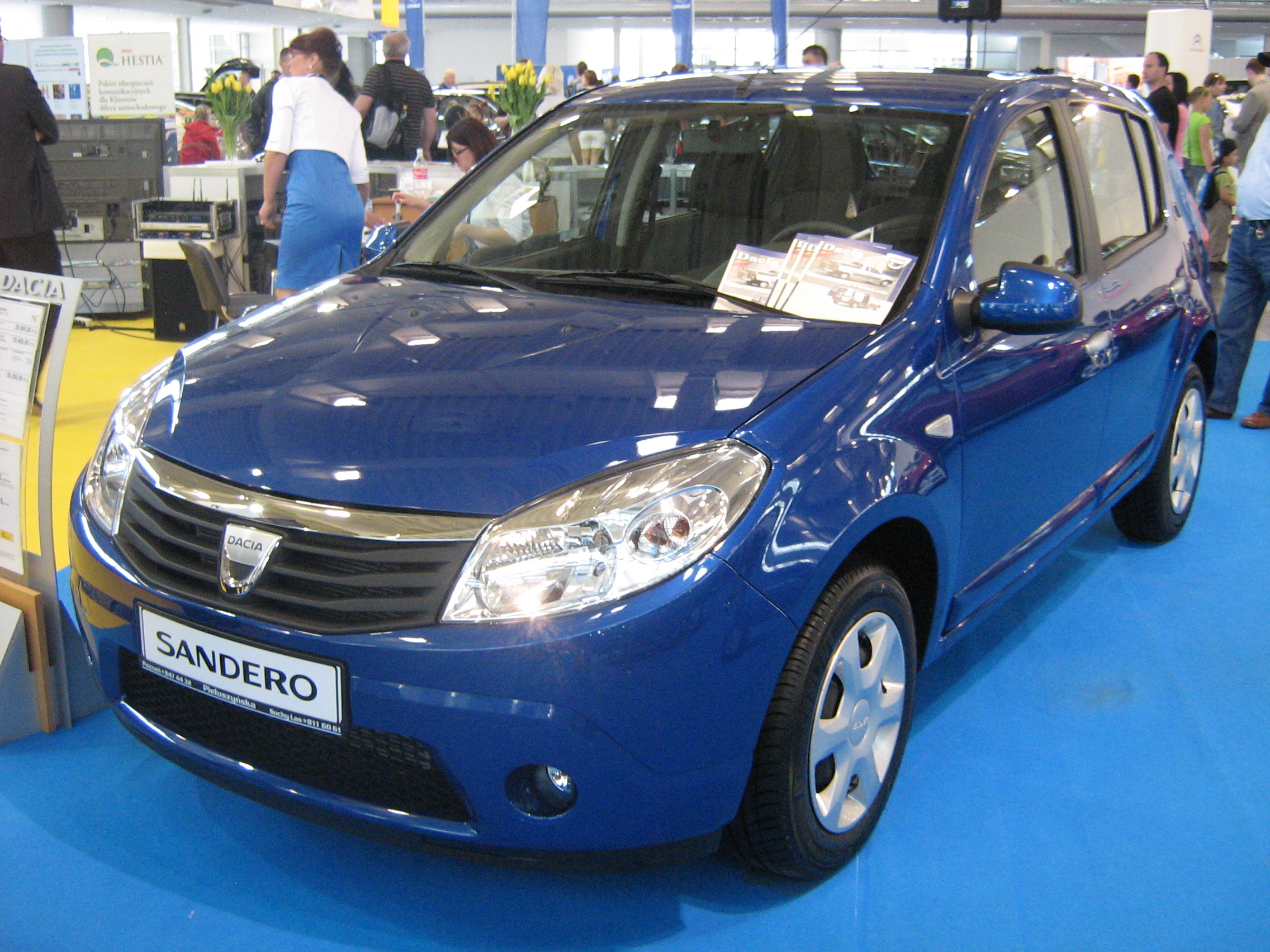 Dacia Sandero I 2009 ön görünüş