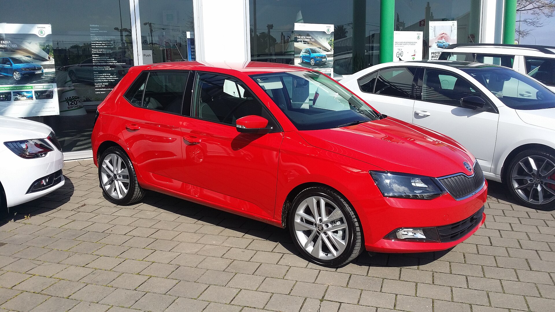 2015 Škoda Fabia III önden görünüş