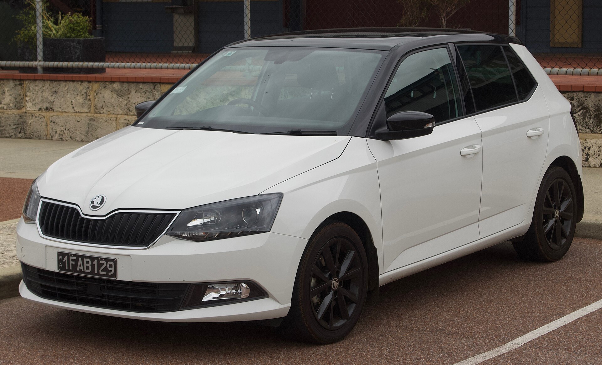 2018 makyajlı Škoda Fabia III