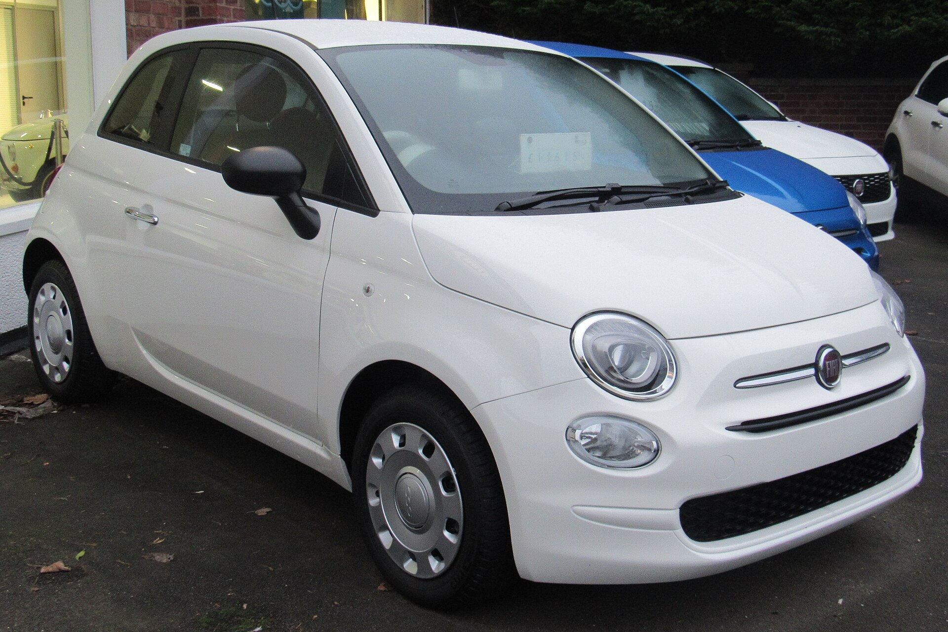 2017 makyajlı Fiat 500 hatchback