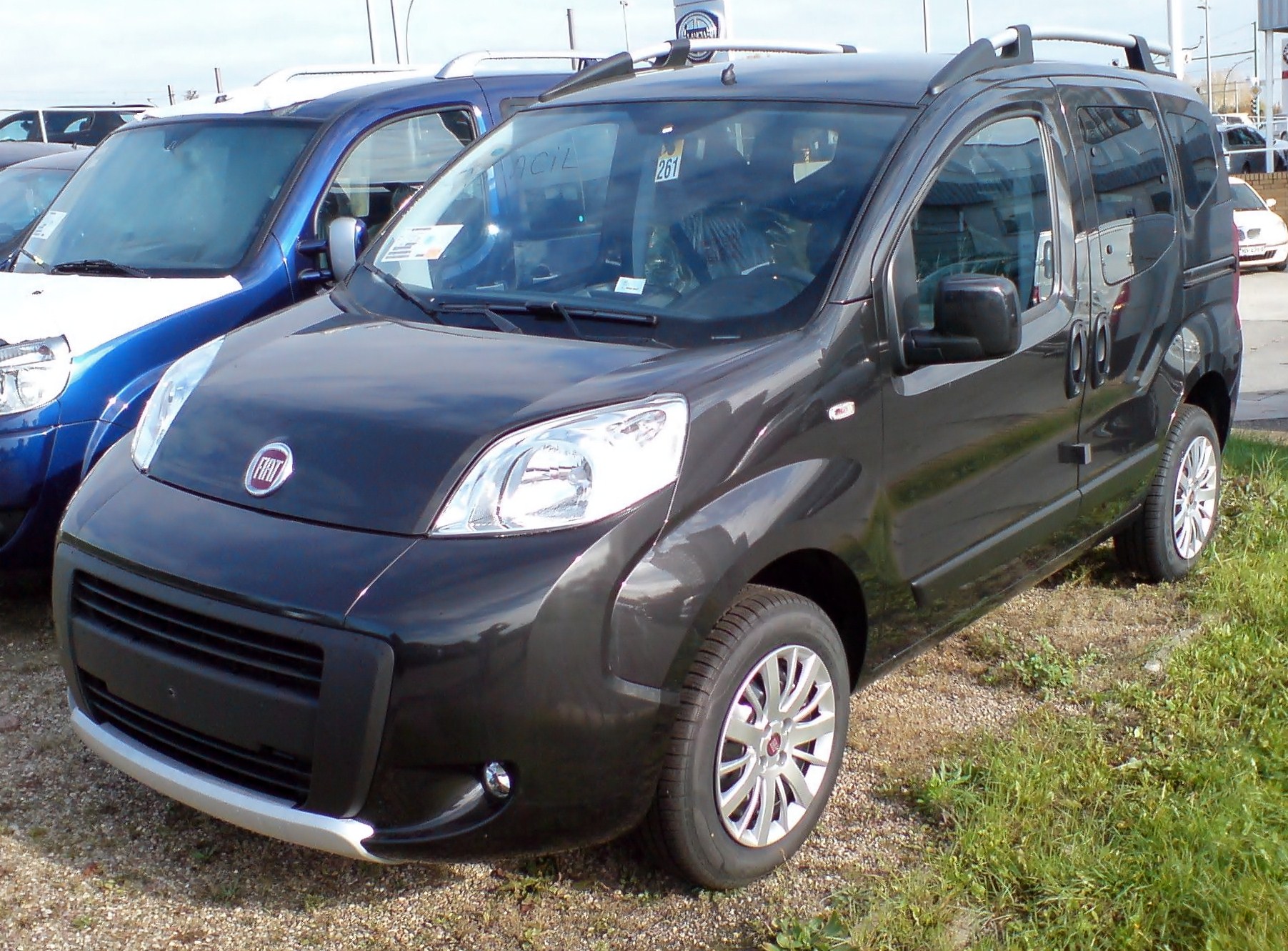 Fiat Qubo Trekking yolcu versiyonu