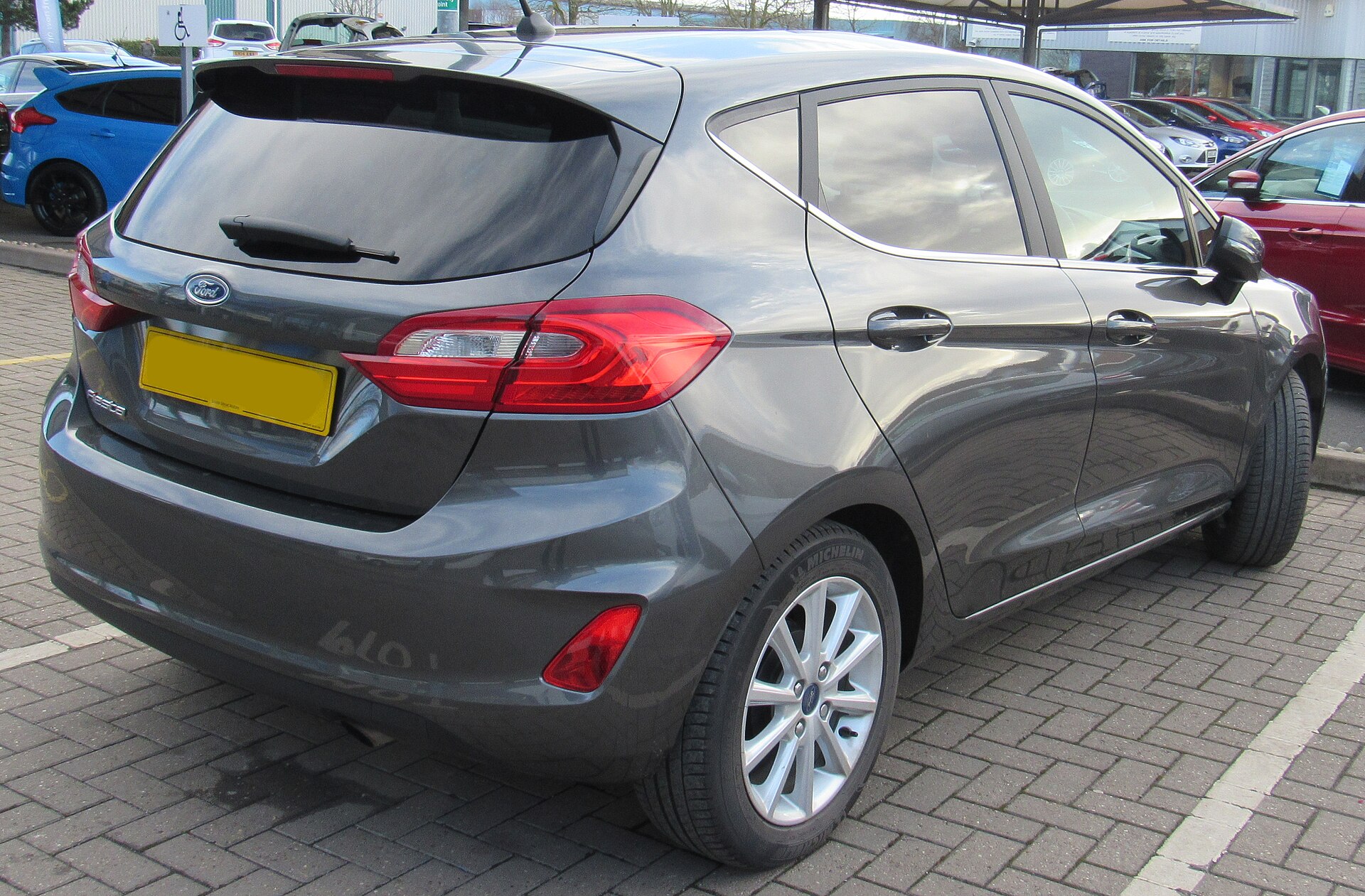 Ford Fiesta Mk8 arka görünüm