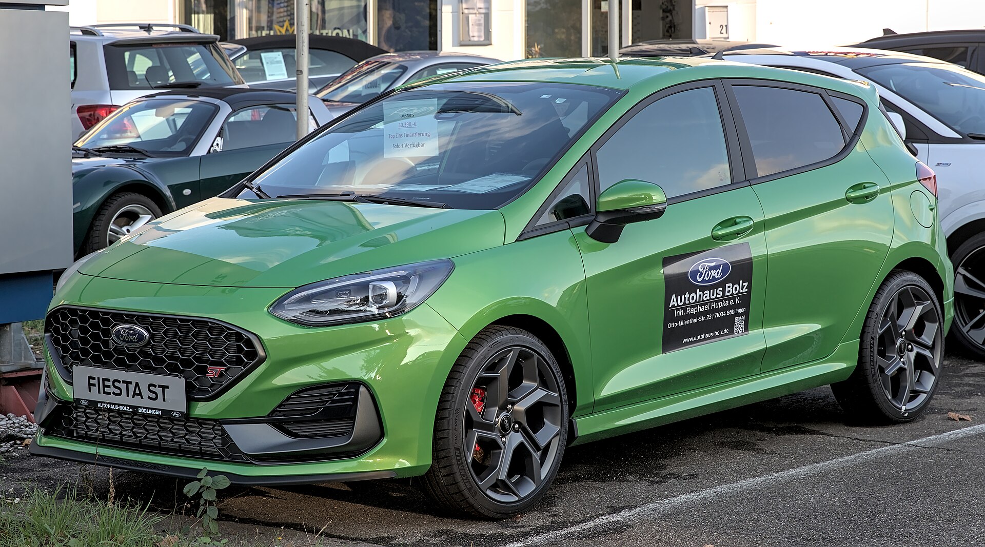 Makyajlı Ford Fiesta ST