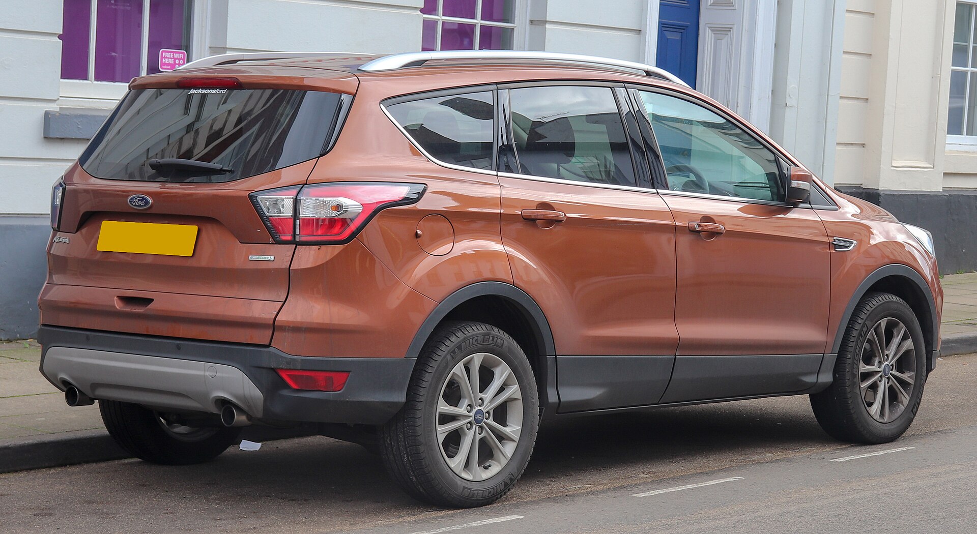 2017 Ford Kuga Titanium arka görünümü