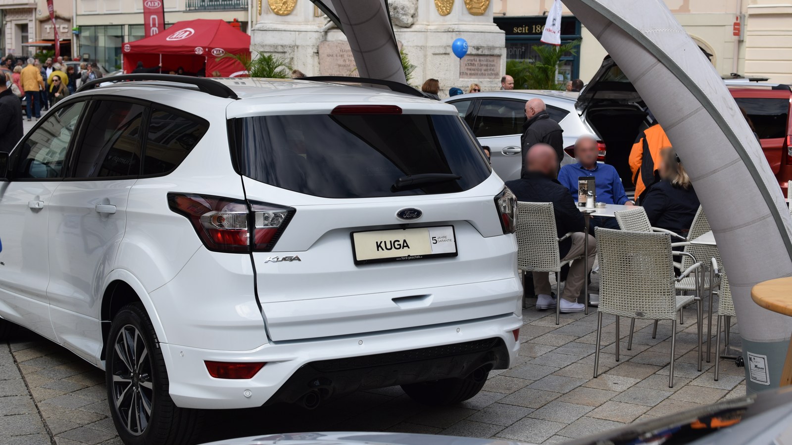 2017 makyajlı Ford Kuga II arka görünüm