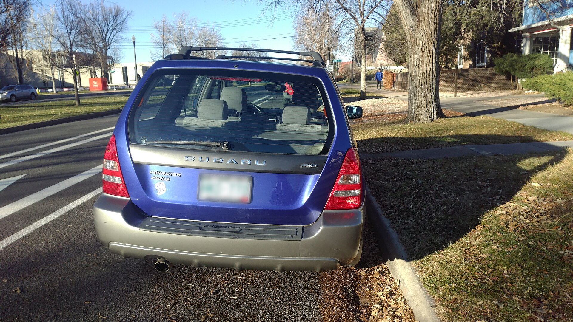 2004 Subaru Forester SG arka gövde