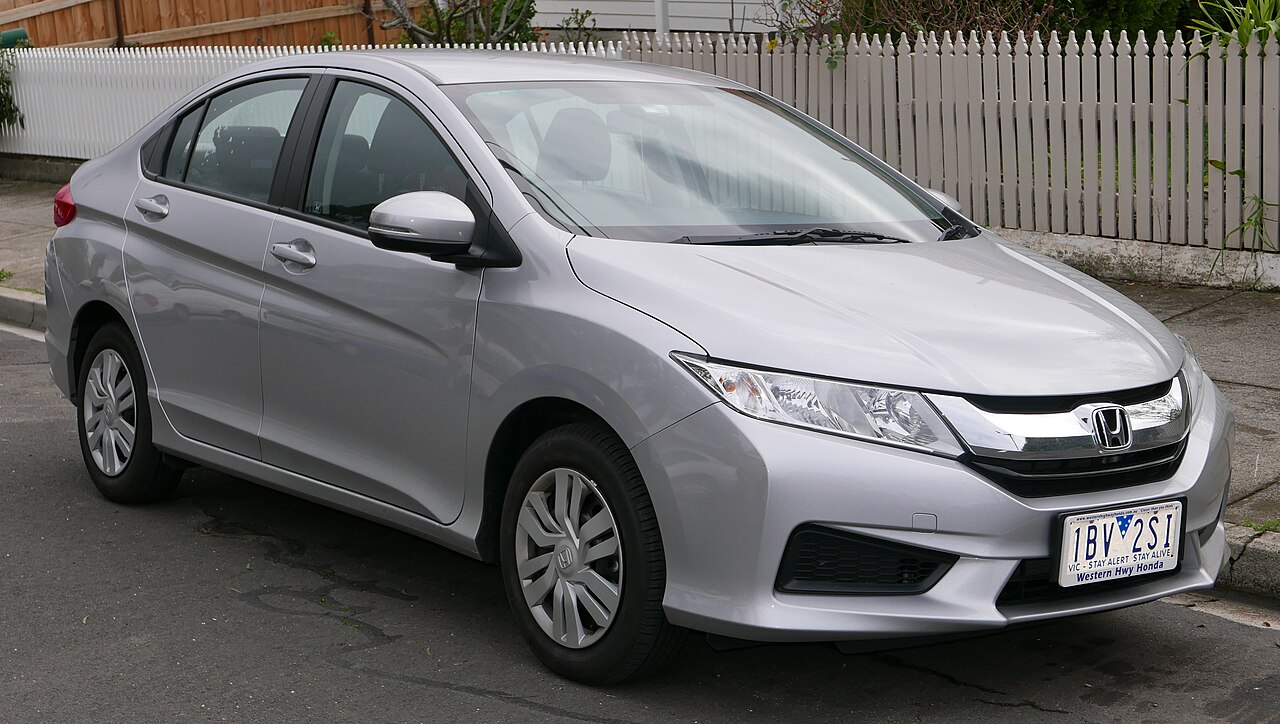 2014 Honda City GM6 ön üç çeyrek