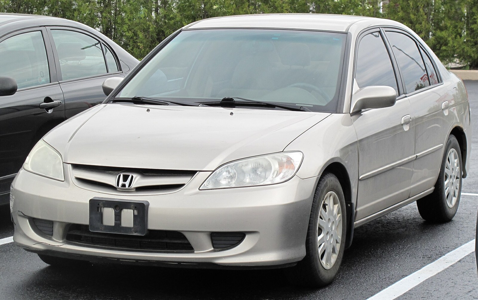 Makyajlı Honda Civic sedan önden