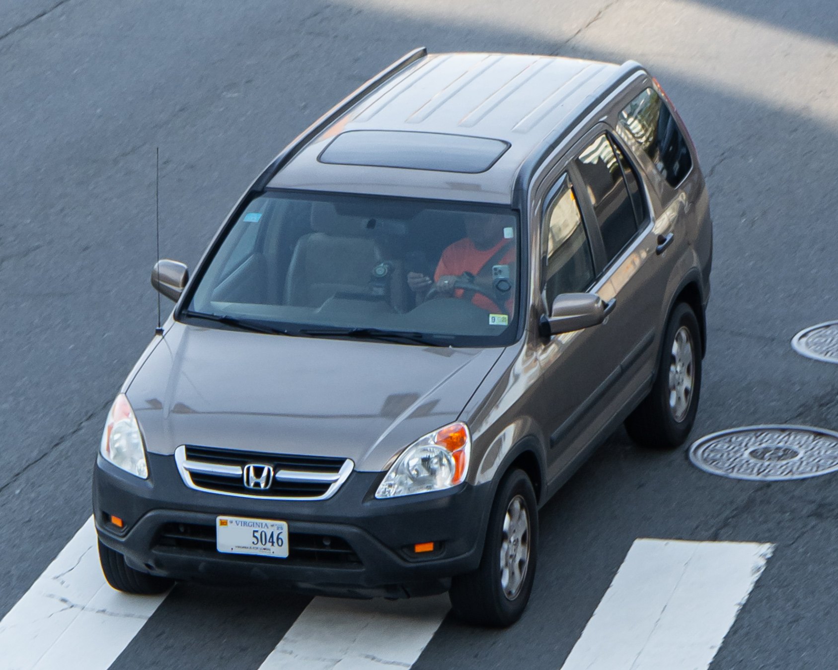 Makyaj öncesi Honda CR-V II RD4 ön tasarım