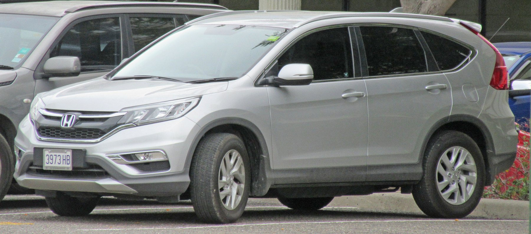 Makyajlı Honda CR-V IV önden görünüm