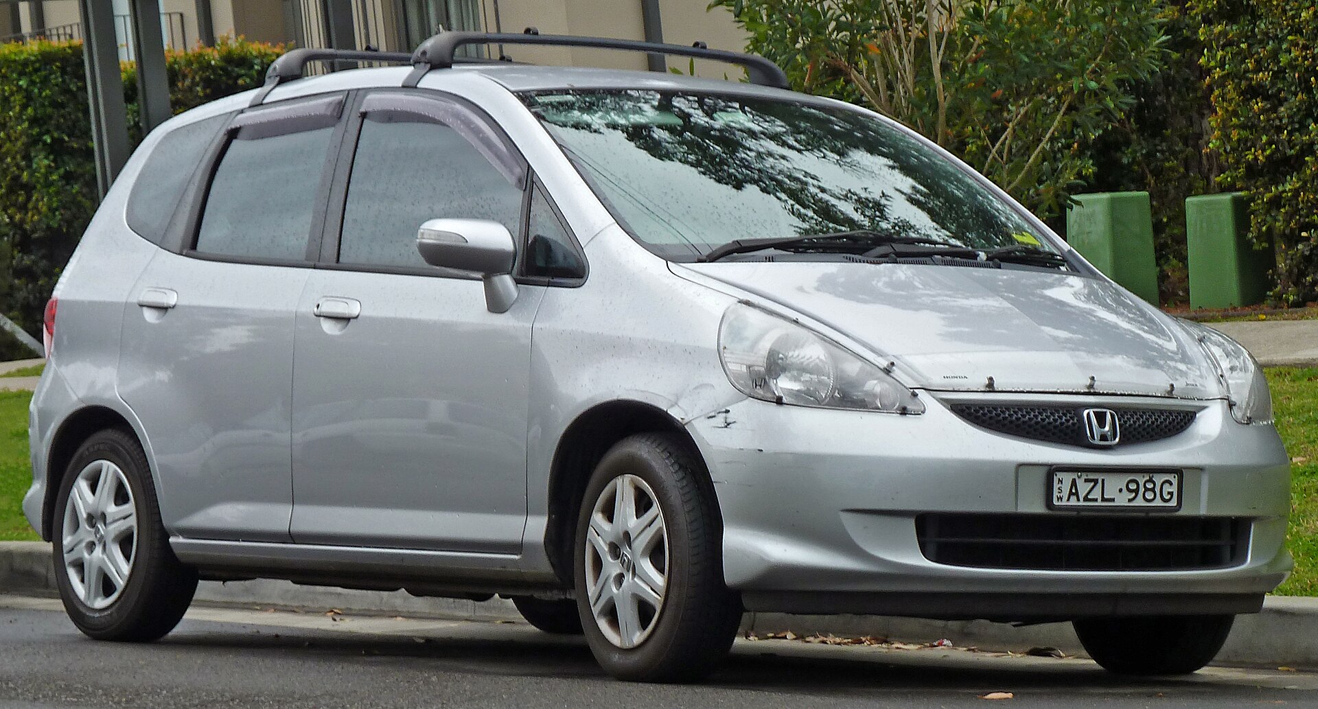 Son dönem Honda Jazz GD yandan görünümü