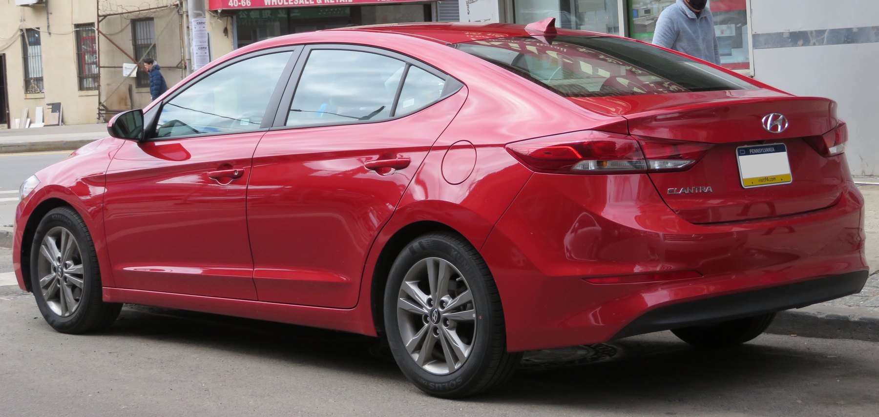 Hyundai Elantra AD arka tasarım