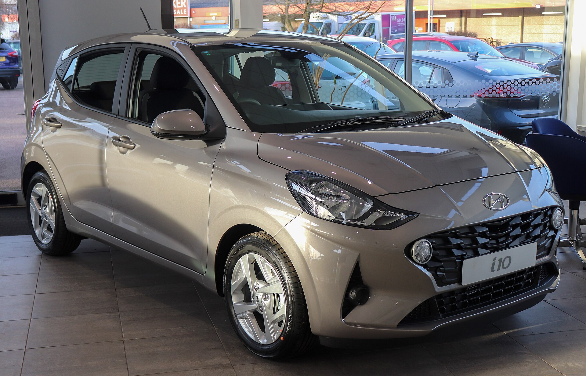 2020 üçüncü nesil Hyundai i10 AC3 ön üç çeyrek görünüm