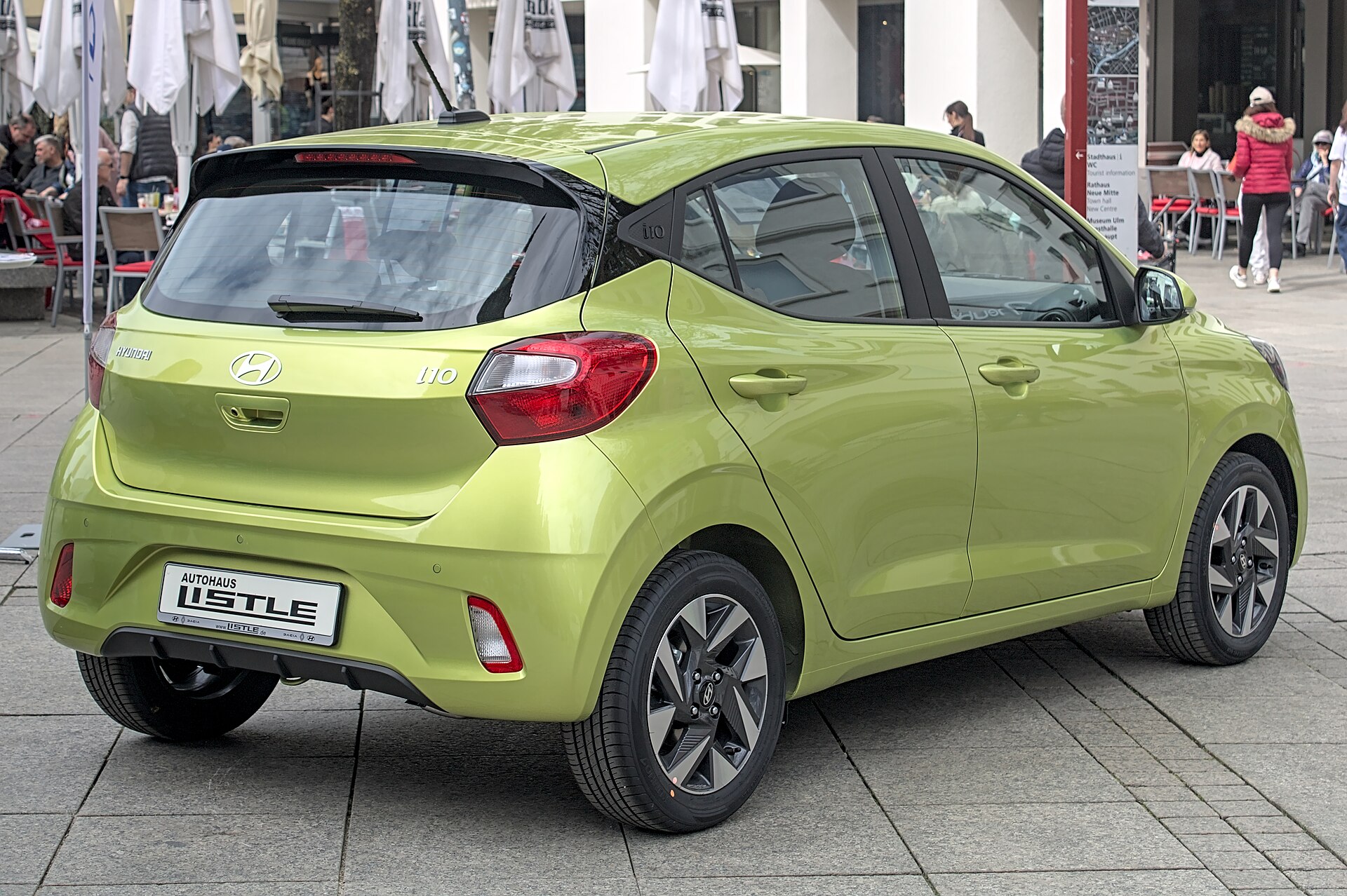 2023 Hyundai i10 AC3 makyajlı kasa arka tasarım