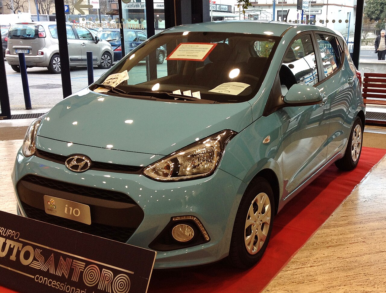 Hyundai i10 IA ikinci nesil ön-yan görünüm