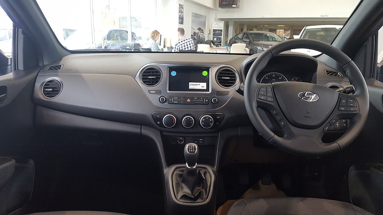 2018 Hyundai i10 IA iç mekân