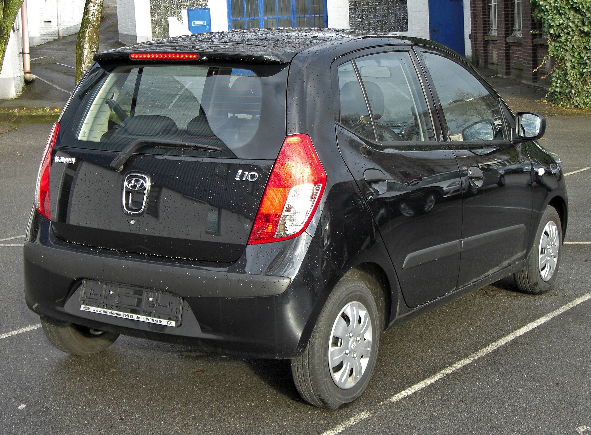 2009 Hyundai i10 PA arka üç çeyrek görünümü