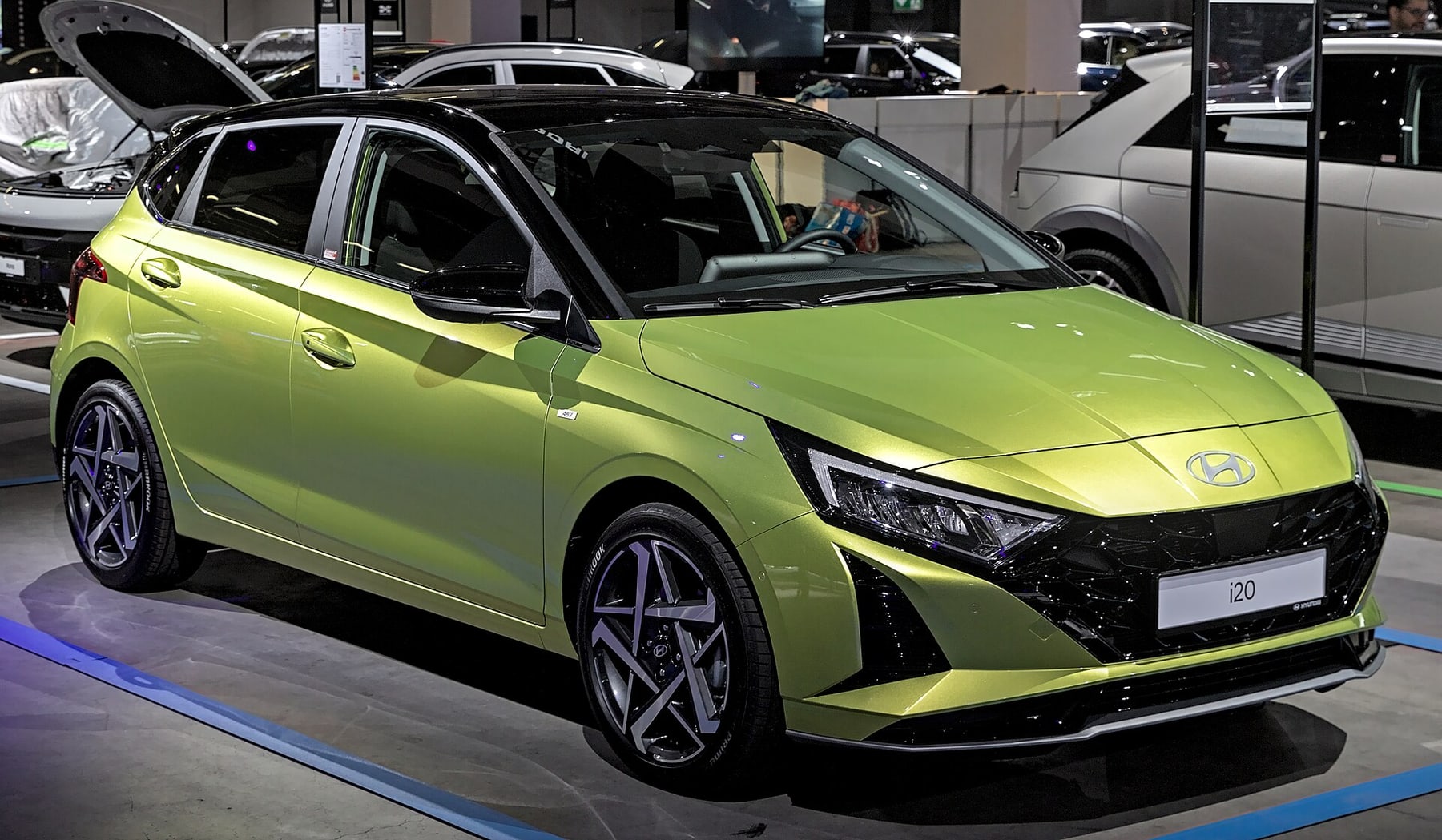 Makyajlı Hyundai i20 BC3 ön görünümü