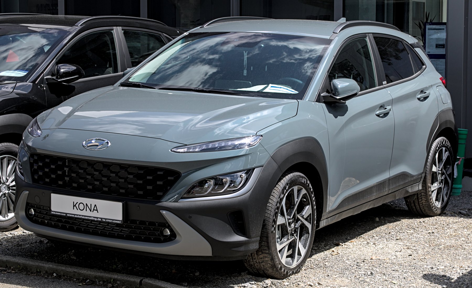 Makyajlı Hyundai Kona önden görünüm