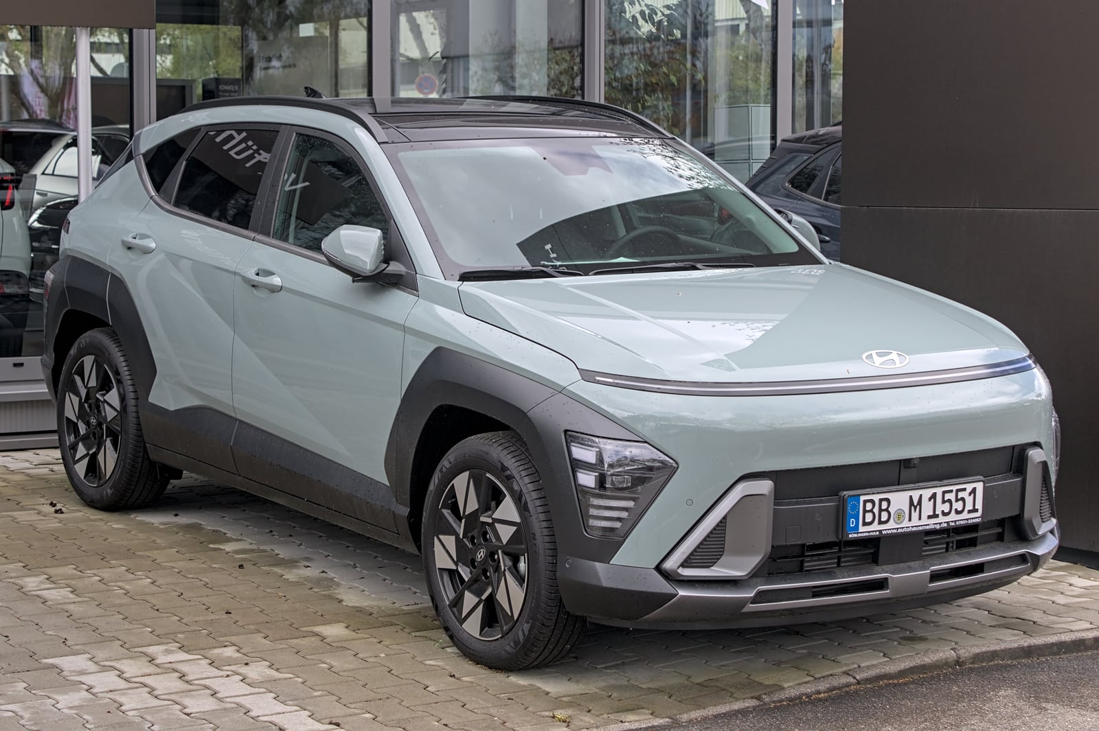 İkinci nesil Hyundai Kona SX2 önden görünüm