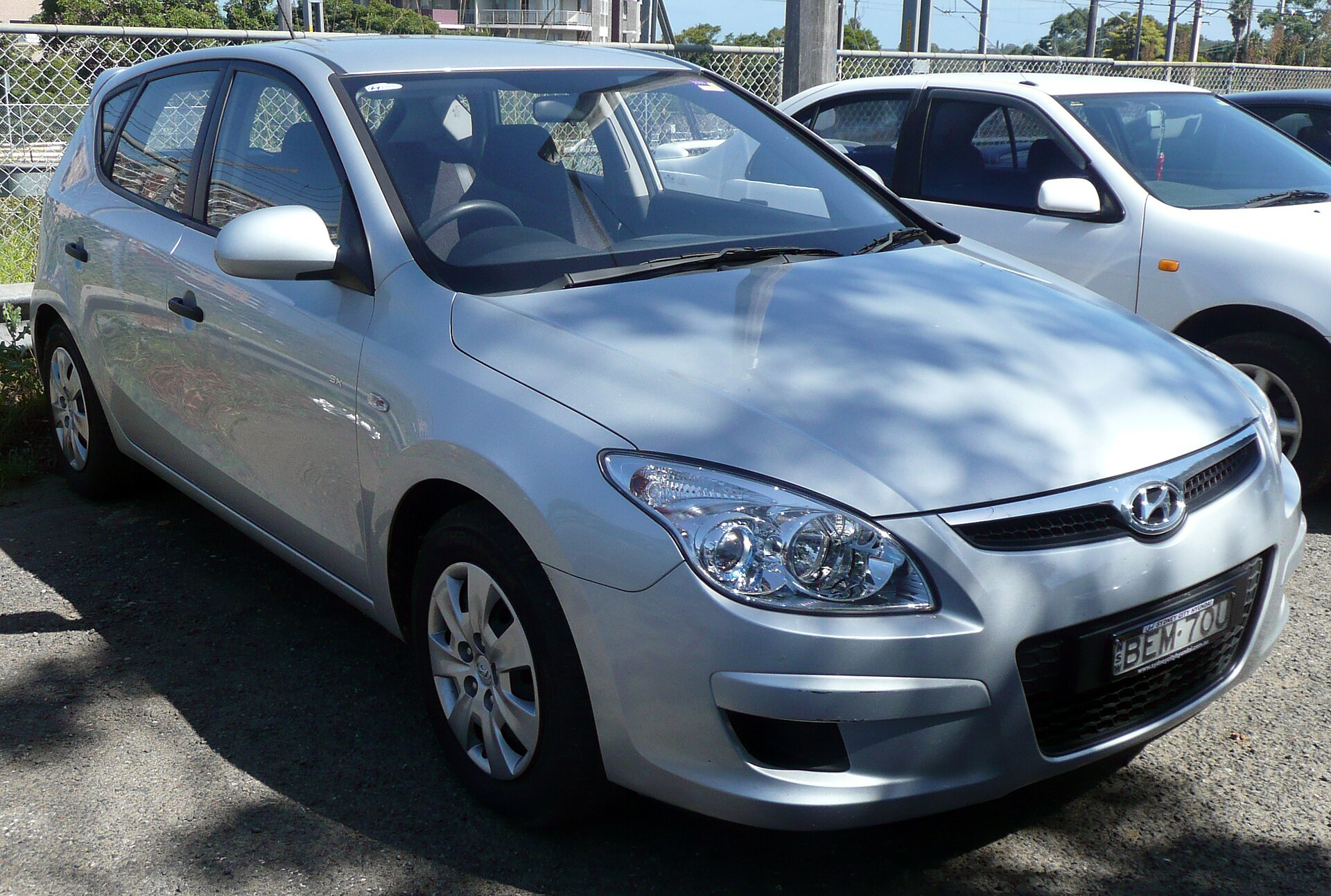 2007–2008 Hyundai i30 FD önden görünüm