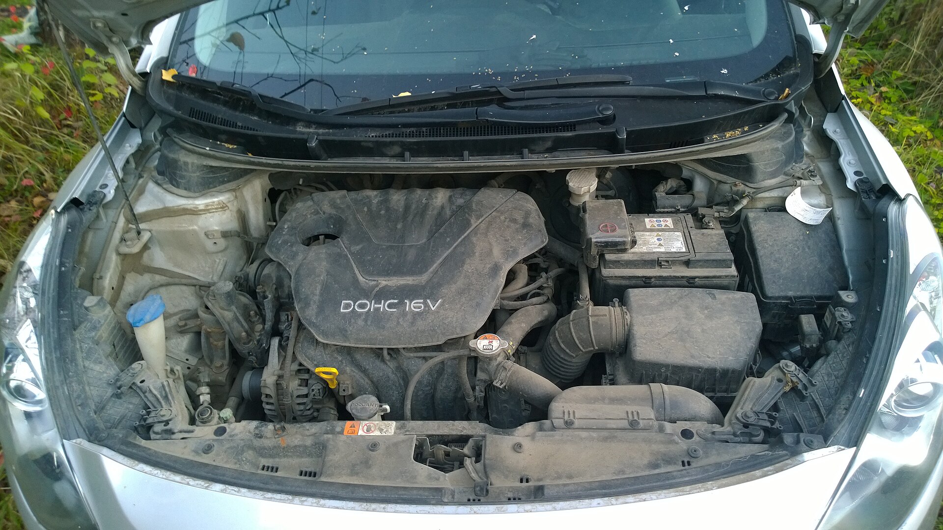 Hyundai i30 motor bölmesi örneği