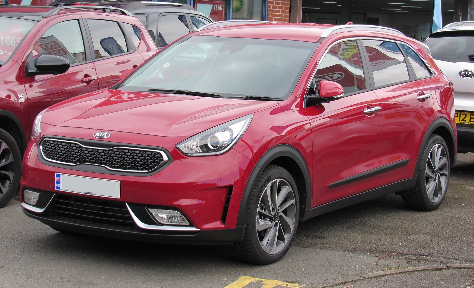 İlk nesil Kia Niro DE yan profilden