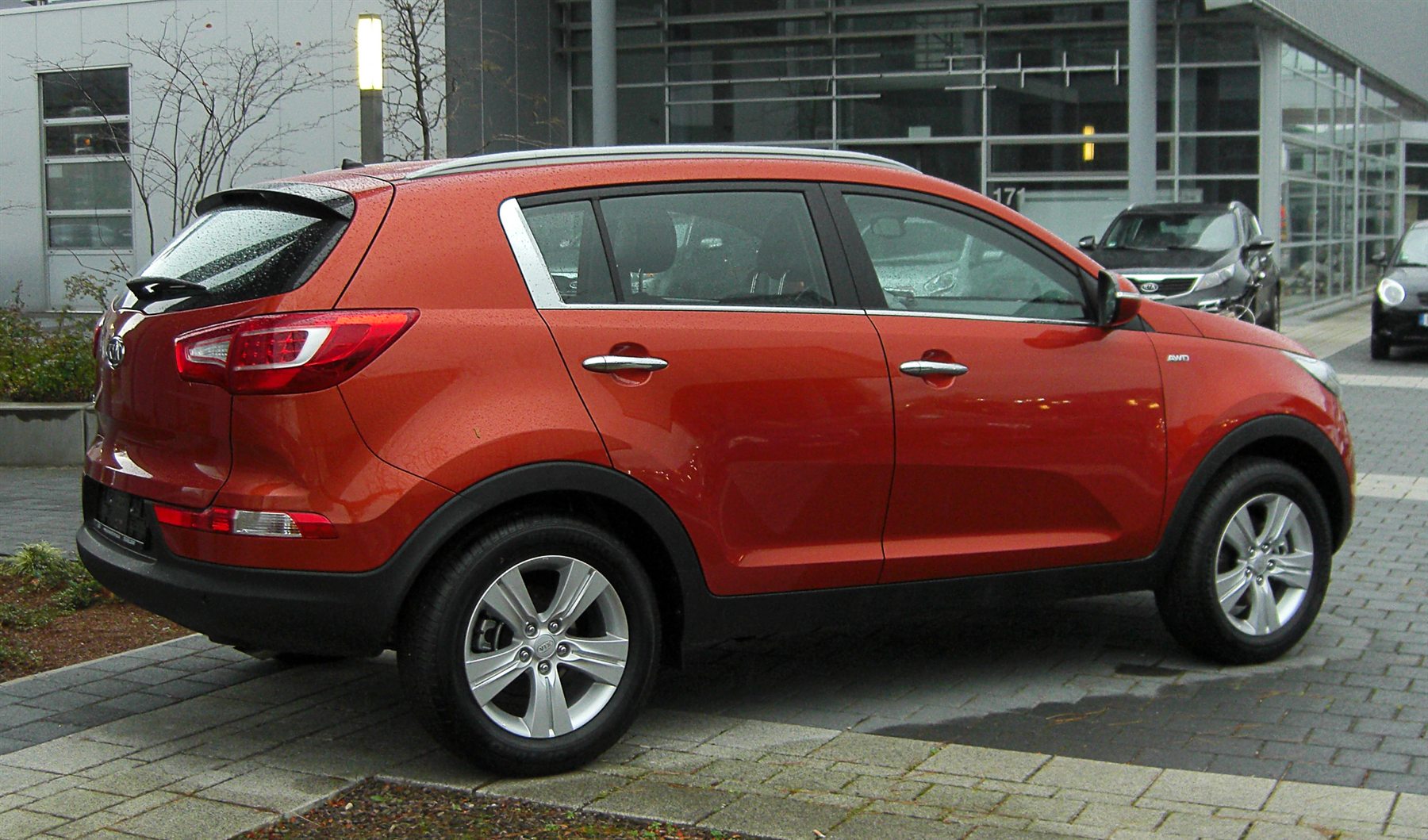 Kia Sportage SL arka tasarımı
