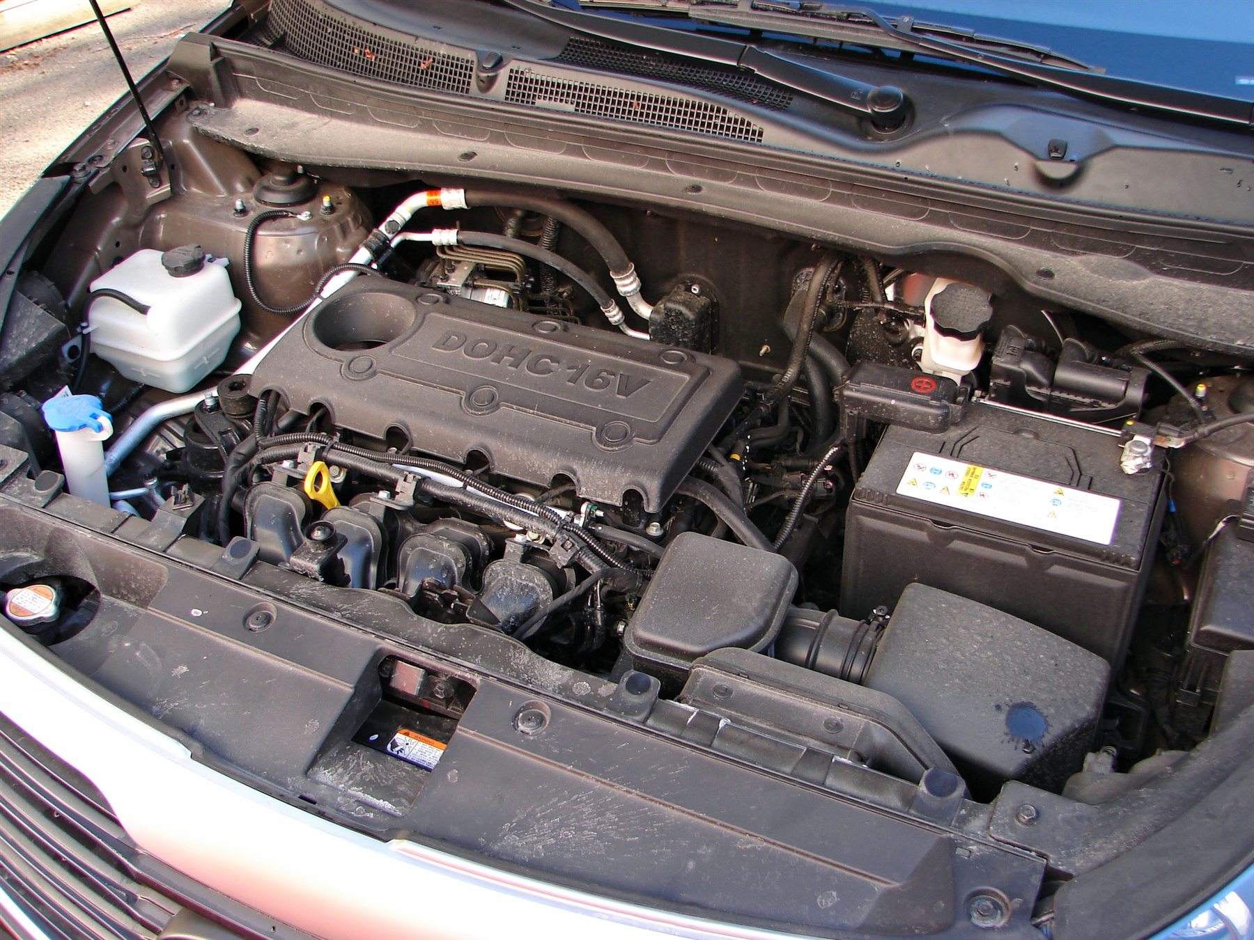 Kia Sportage SL motor bölümü