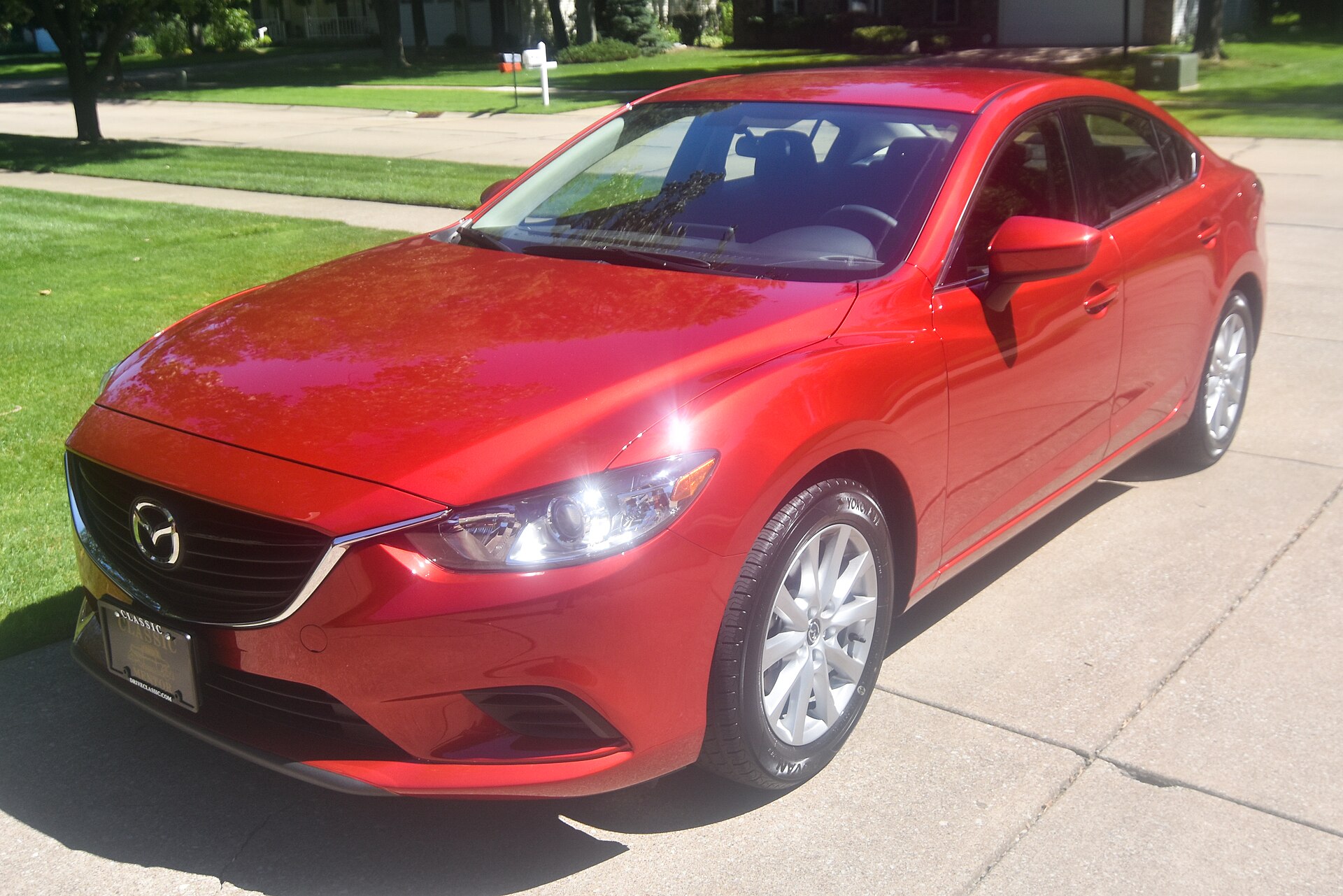 Mazda 6 GJ ön çeyrek görünüş