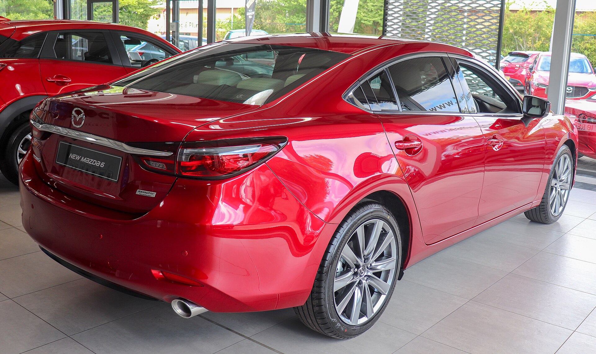 2018 makyajlı Mazda 6 arka görünüş